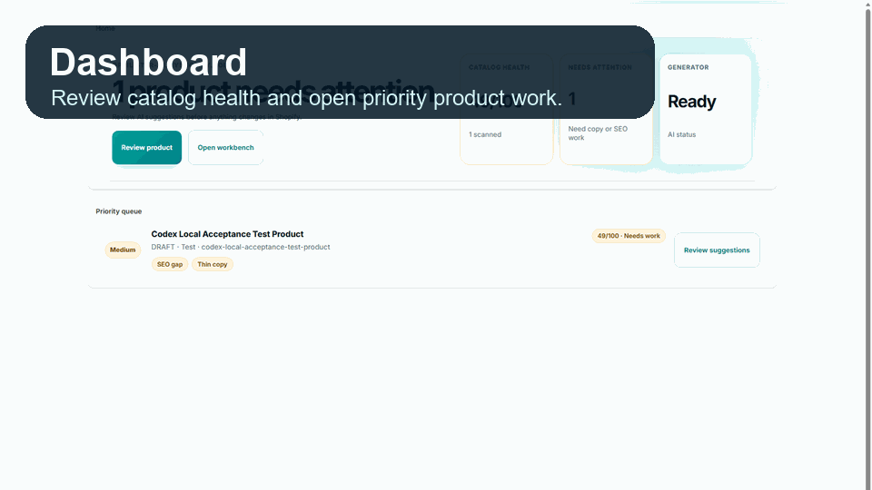 OptiLister AI embedded app review walkthrough